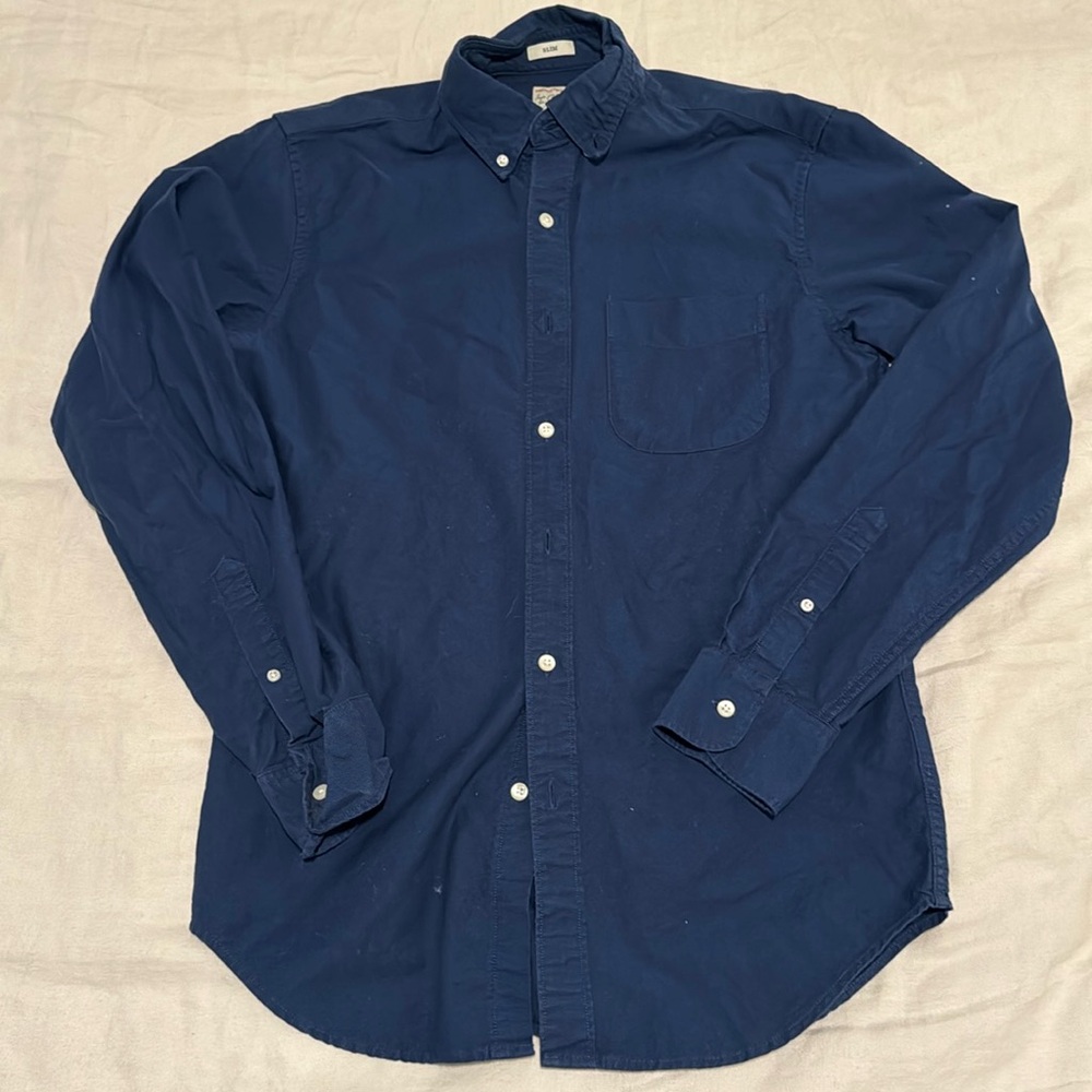 J Crew Oxford Button Down Shirt Size Small